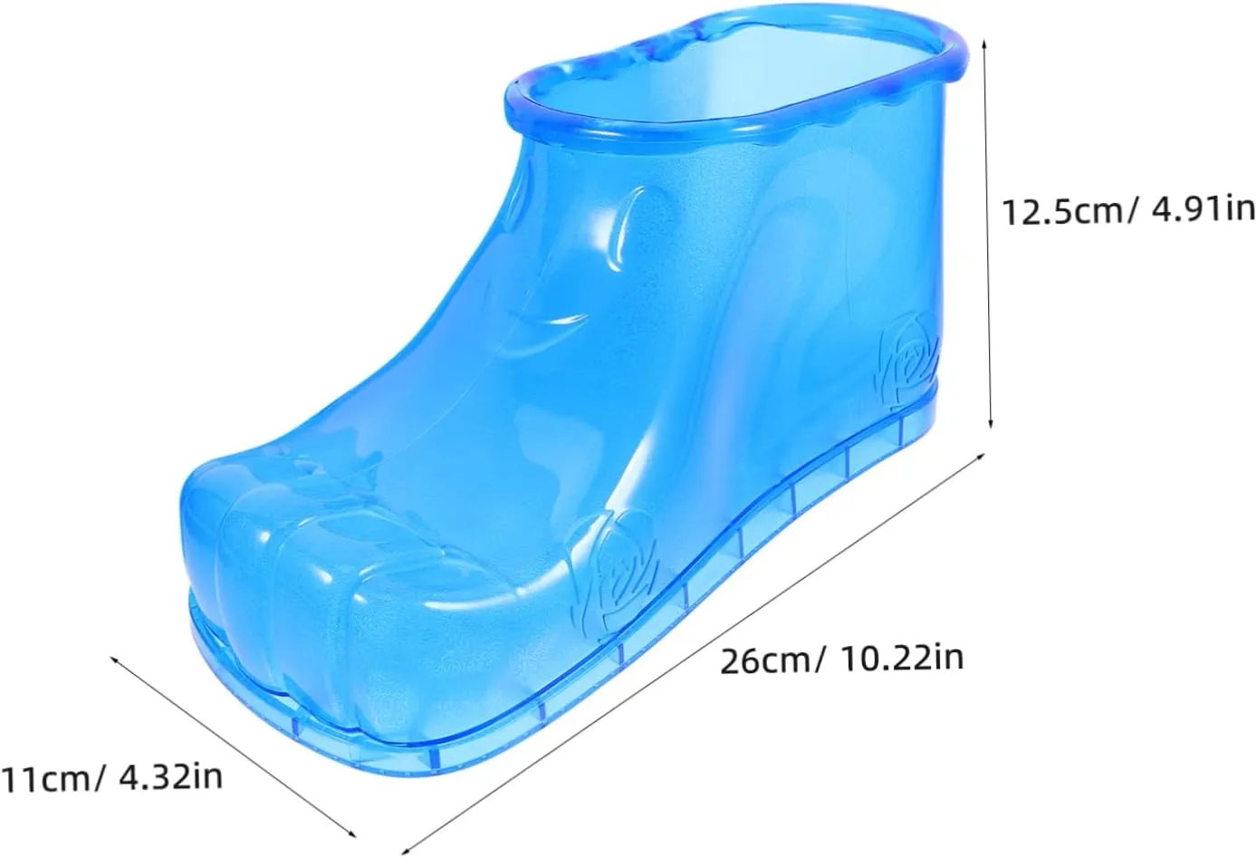 1 Pair Foot Soaker Shoes High Top Foot Bath Boots for Home Use Herbal Soaks and Washing Needs Durable and Easy to Store