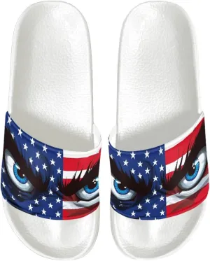 2025 New Cloud Slippers for Men Comfortable Summer Beach Sandals Fashion Lightweight Slip On Bath Slipper for Garden US 5-14 White Sole