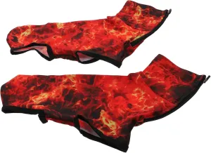 2Pcs Supple Thermal Warm Overshoes Cycling Shoe Covers for Men Women Breathable Quick Dry for Outdoor Sports Riding Cold Weather