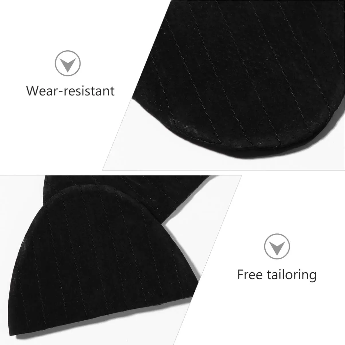 3 Pairs Feet Cushions for Heel Pain Breathable High Heel Grip Protectors Non-Shoe Inserts Comfortable Foot Pads Sole Protectors