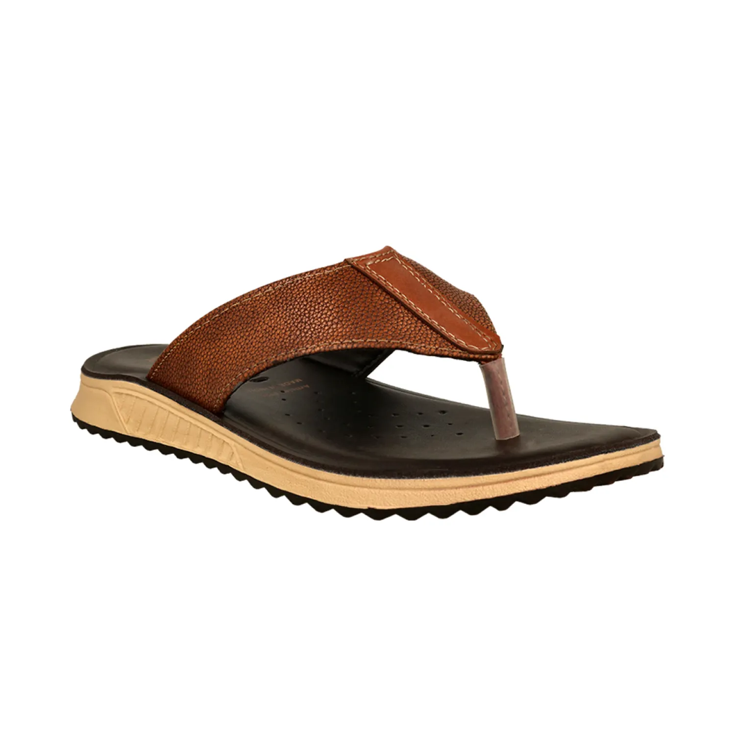 5526-Men’s Classic Daily Wear Leather Slipper