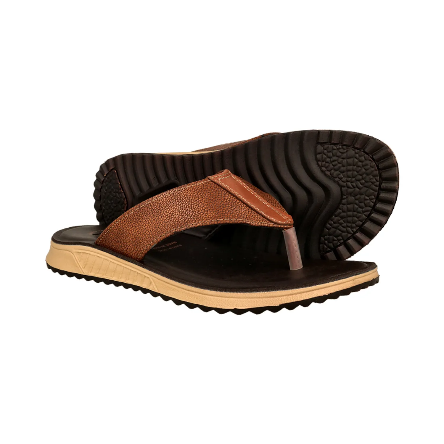 5526-Men’s Classic Daily Wear Leather Slipper