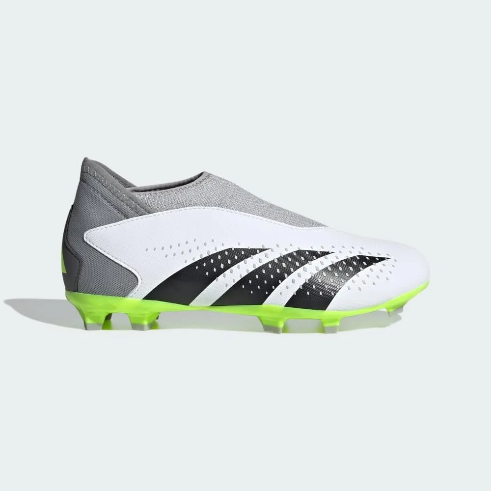 adidas Unisex-Child Accuracy.3 Predator Laceless Firm Ground Sneaker
