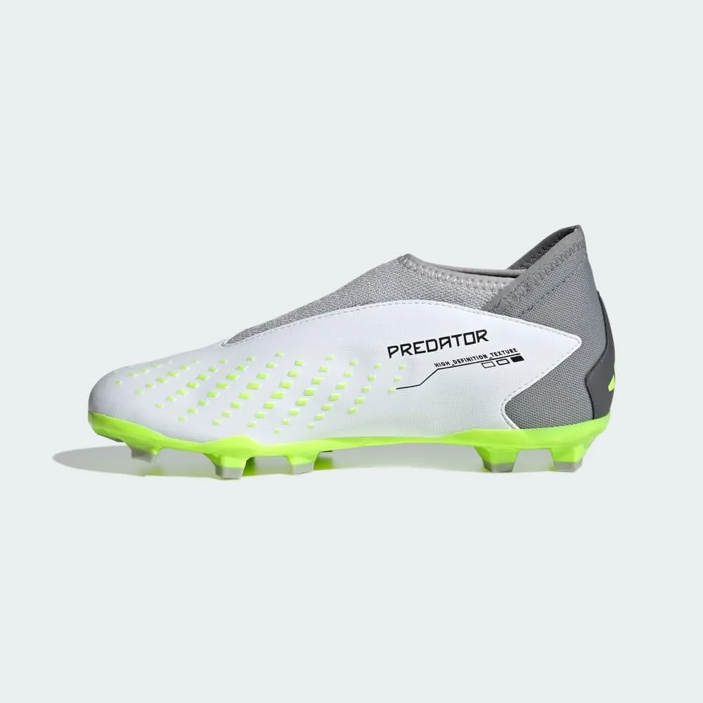 adidas Unisex-Child Accuracy.3 Predator Laceless Firm Ground Sneaker