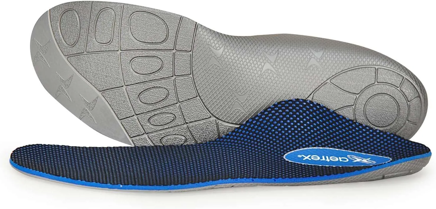 Aetrex Men's L700 Speed Orthotics Arch Support Inserts - Plantar Fasciitis Relief Insoles Men for Swift Workouts and Comfort Shoe Inserts