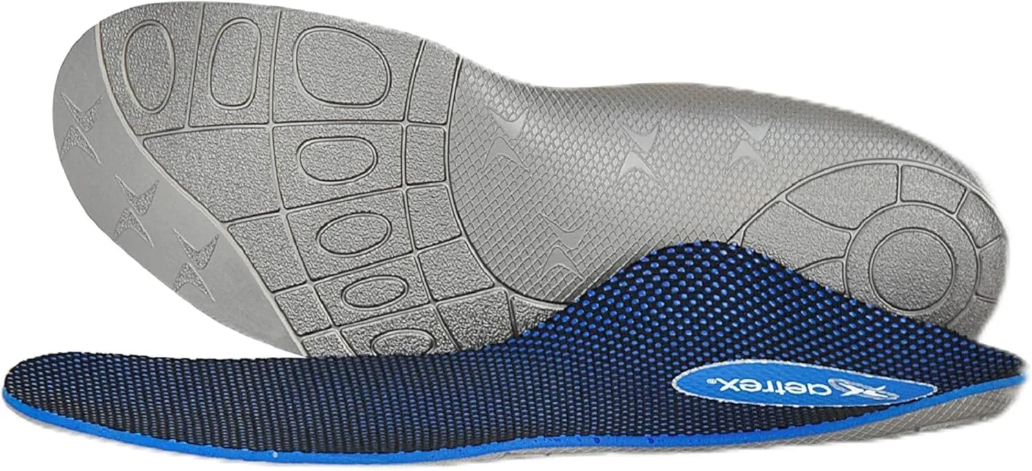 Aetrex Men's L700 Speed Orthotics Arch Support Inserts - Plantar Fasciitis Relief Insoles Men for Swift Workouts and Comfort Shoe Inserts