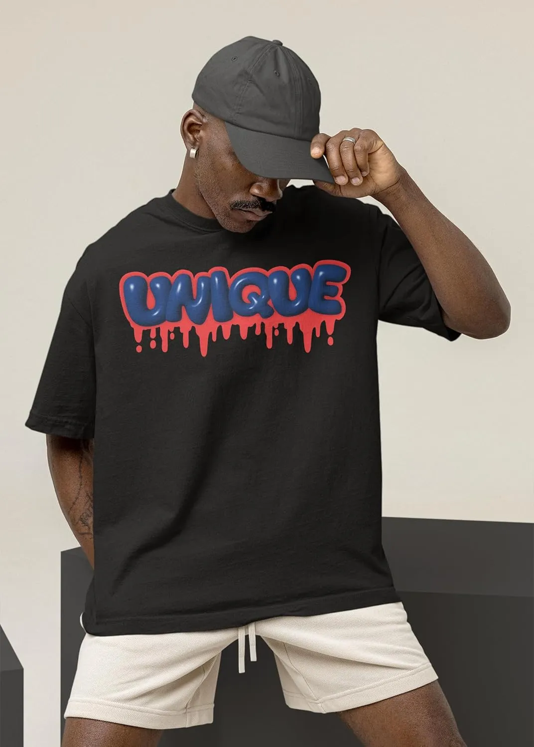 AJ 1 Rare Air 1s 4s Rare 4 Shirt, Dripping Unique, Shirts Match Sneakers 2D Sneaker T-Shirt Teee
