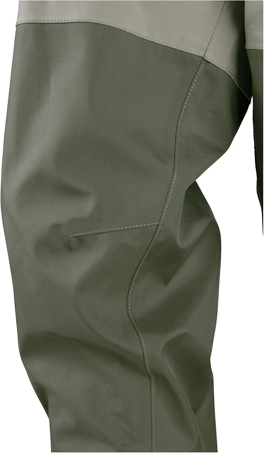 Allen Company Platte Pro Breathable Stockingfoot Fishing Chest Wader, Large, Gray