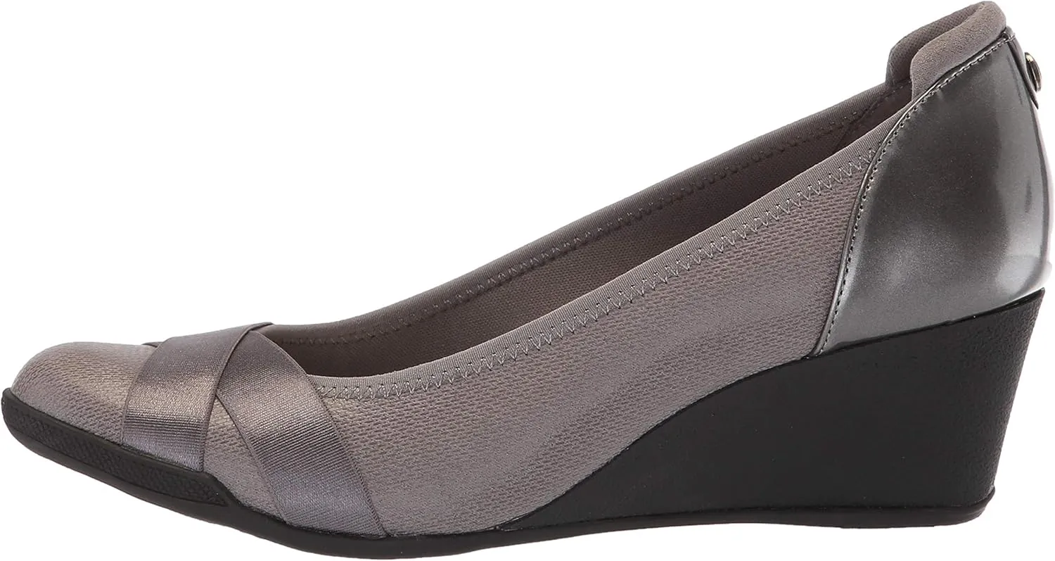 Anne Klein Women's Timeout Wedge Heel Pump