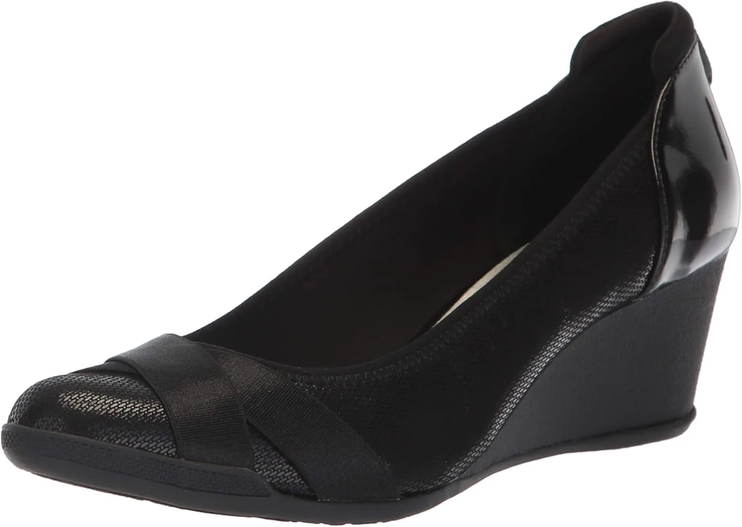 Anne Klein Women's Timeout Wedge Heel Pump