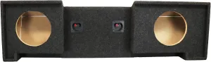 Atrend Bbox A102-10CP Dual 10â€ Sealed Subwoofer Enclosure Fits 1988-1998 Chevrolet / GMC Full Size Extended Cab, Charcoal