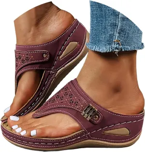 Avylays Orthopedic Sandals,Breathable Mesh Hollow Sports Sandals,Orthopedic Flip-Flops Summer Comfortable Sandals