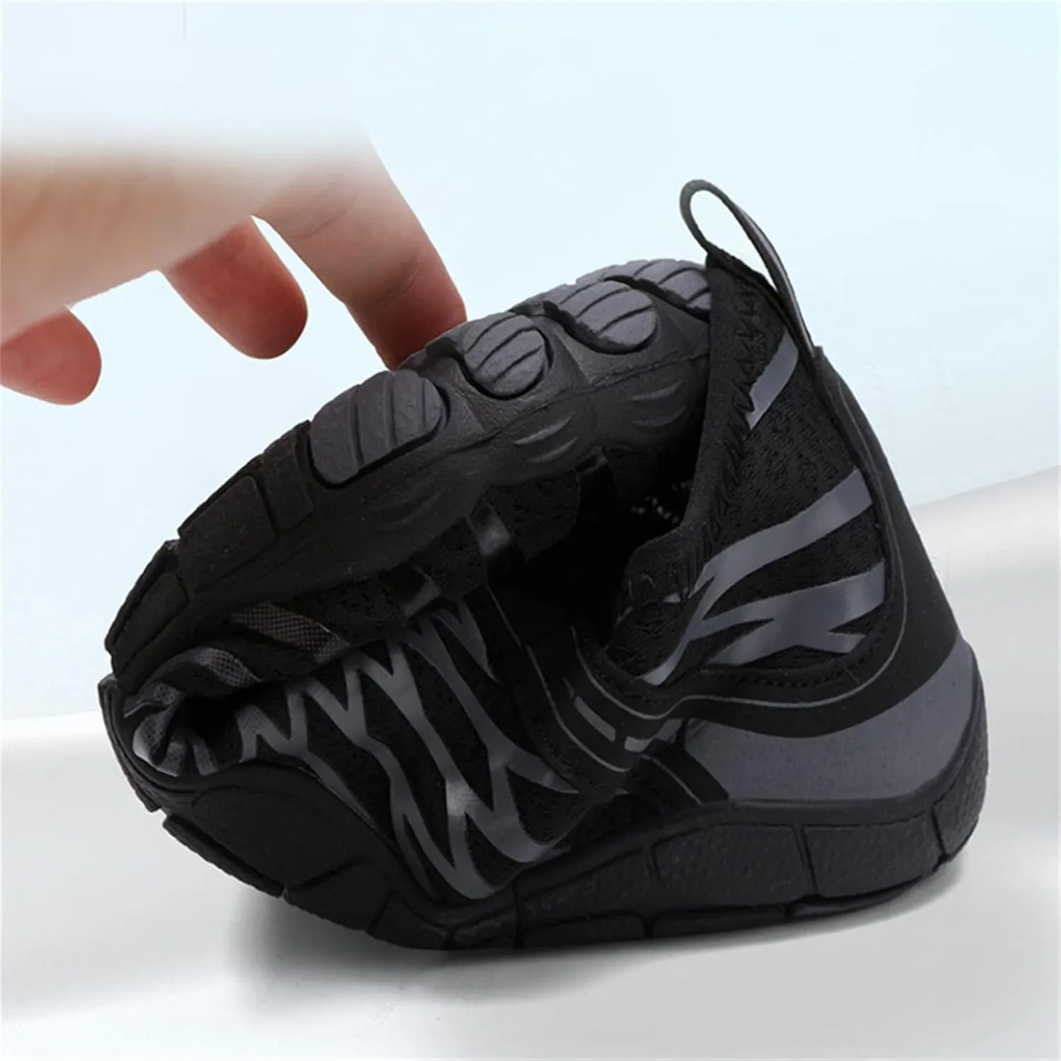 Barefoot Shoes Women Men, Unisex Waterproof Non Slip Hiking Shoes, Wide Toe Walking Hike Barefoot Footwear Shoes