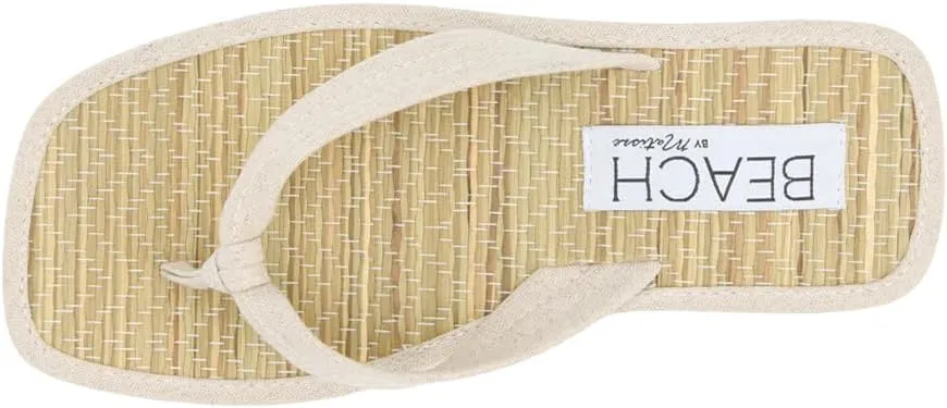BEACH by Matisse Womens Vero Platform Flip Flop Casual Sandals Casual High Heel 3" & Up - Beige