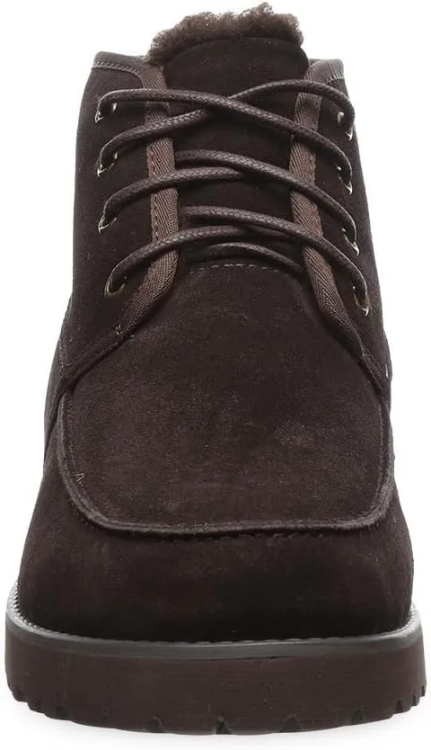 BEARPAW Men's Kyle Boot | Classic Suede Lace-Up Boot