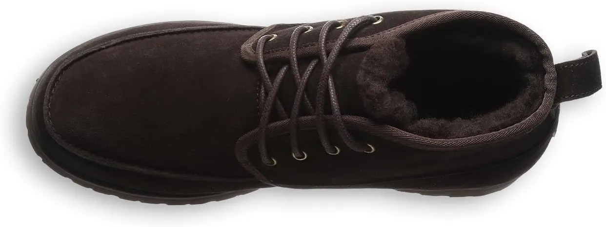 BEARPAW Men's Kyle Boot | Classic Suede Lace-Up Boot
