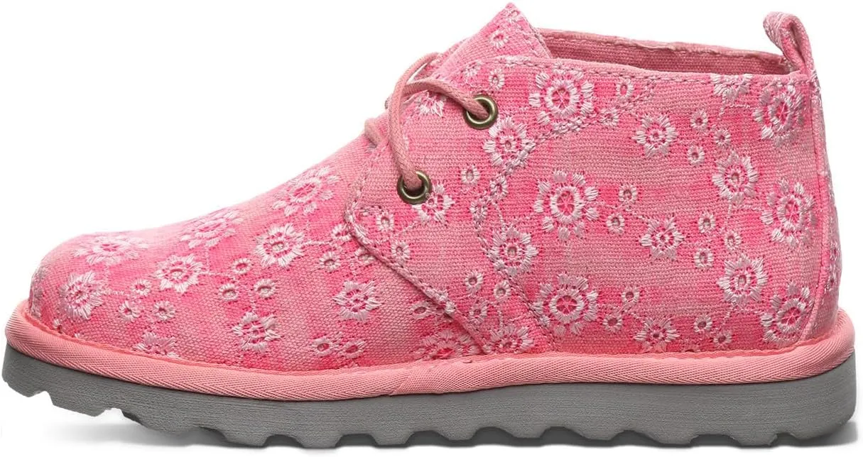 BEARPAW Skye Youth Multiple Colors | Youth's Chukka Bootie | Youth's Slip On Boot | Comfortable Winter Boot