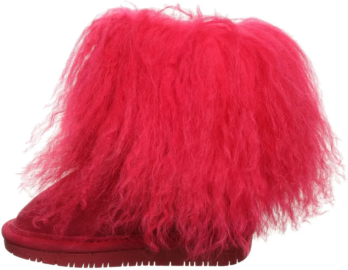 BEARPAW Toddler Boo Multiple Colors | Toddler's Boot Classic Suede | Toddler's Slip On Boot | Comfortable Winter Boot