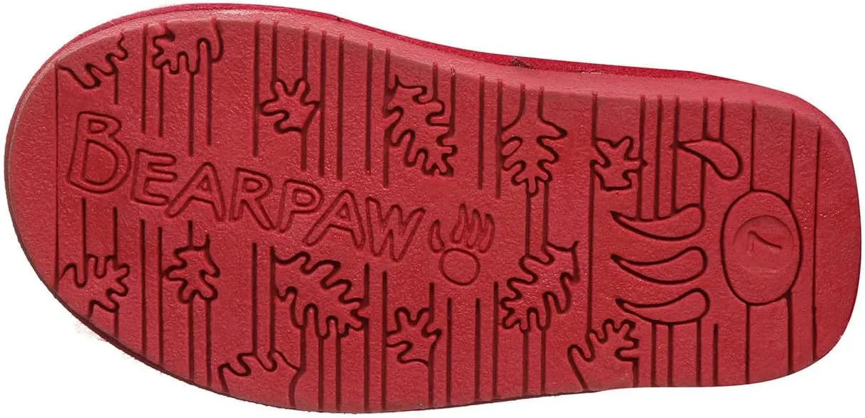 BEARPAW Toddler Boo Multiple Colors | Toddler's Boot Classic Suede | Toddler's Slip On Boot | Comfortable Winter Boot