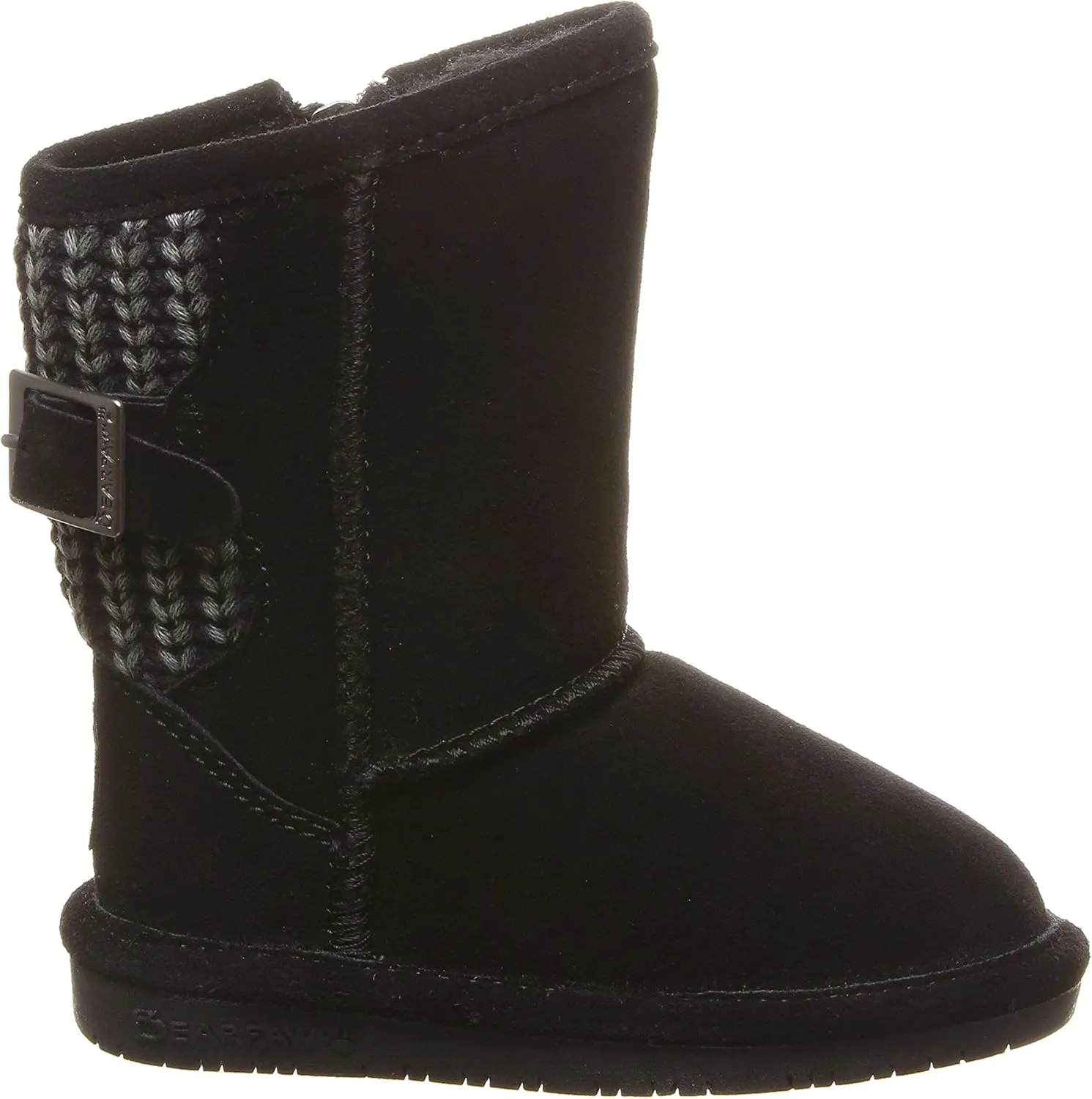 BEARPAW Toddler Boshie Multiple Colors | Toddler's Boot Classic Suede | Kid's Slip On Boot | Comfortable Winter Boot