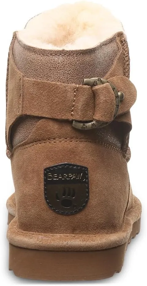 BEARPAW Women's Betty Multiple Colors | Women's Ankle Bootie | Women's Slip On Boot | Comfortable Winter Boot