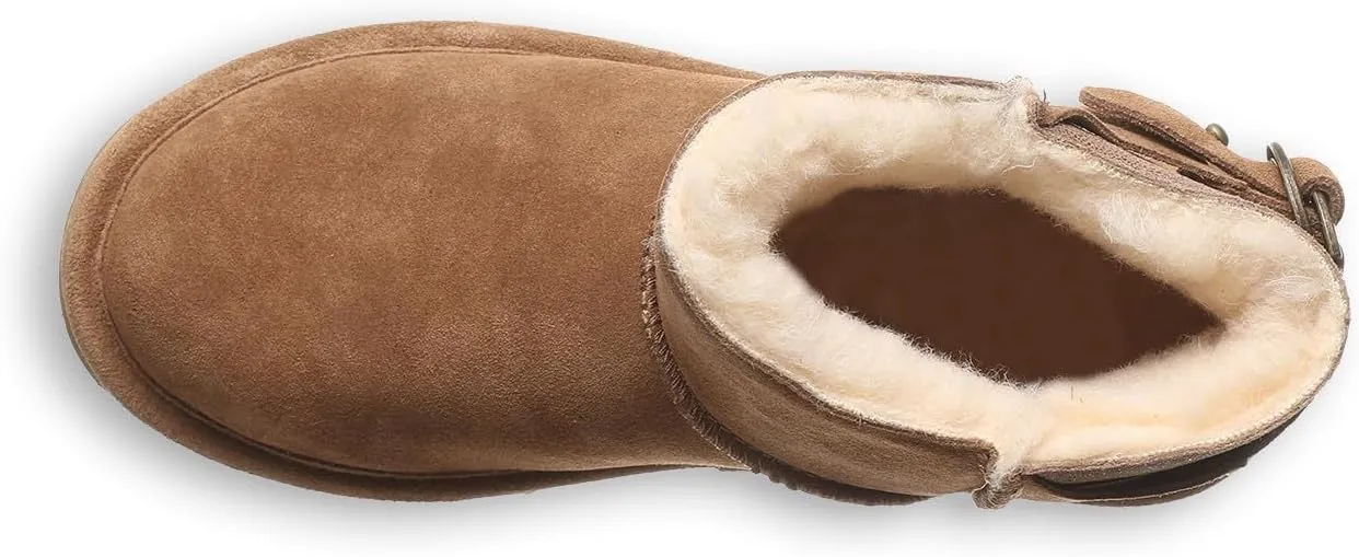 BEARPAW Women's Betty Multiple Colors | Women's Ankle Bootie | Women's Slip On Boot | Comfortable Winter Boot