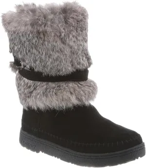 BEARPAW Women's Kara Multiple Colors | Classic Suede Slip On Winter Boot
