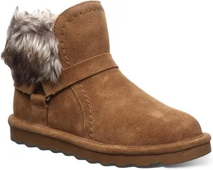 BEARPAW Womens Konnie Suede Winter Ankle Boots