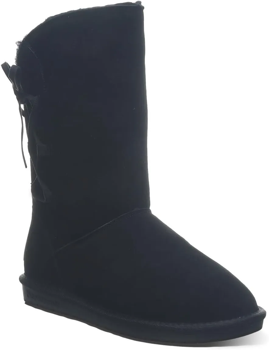 BEARPAW Women's Mabel Multiple Colors | Women's Boot Classic Suede | Women's Slip On Boot | Comfortable Winter Boot