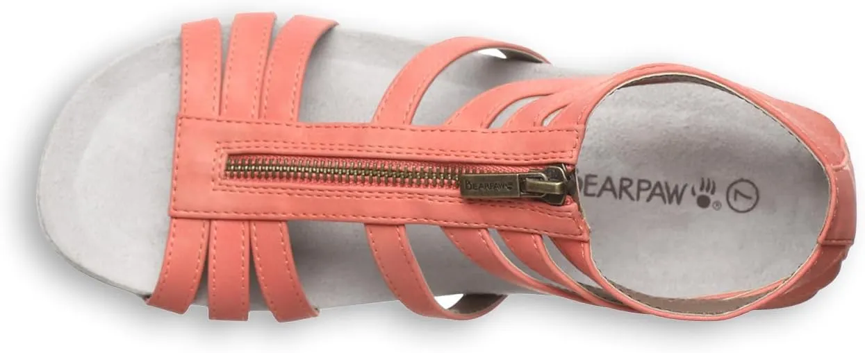 BEARPAW Women's Ronda Sandal | Women's Sandal | Women's Shoe | Comfortable & Lightweight | Multiple Colors & Sizes