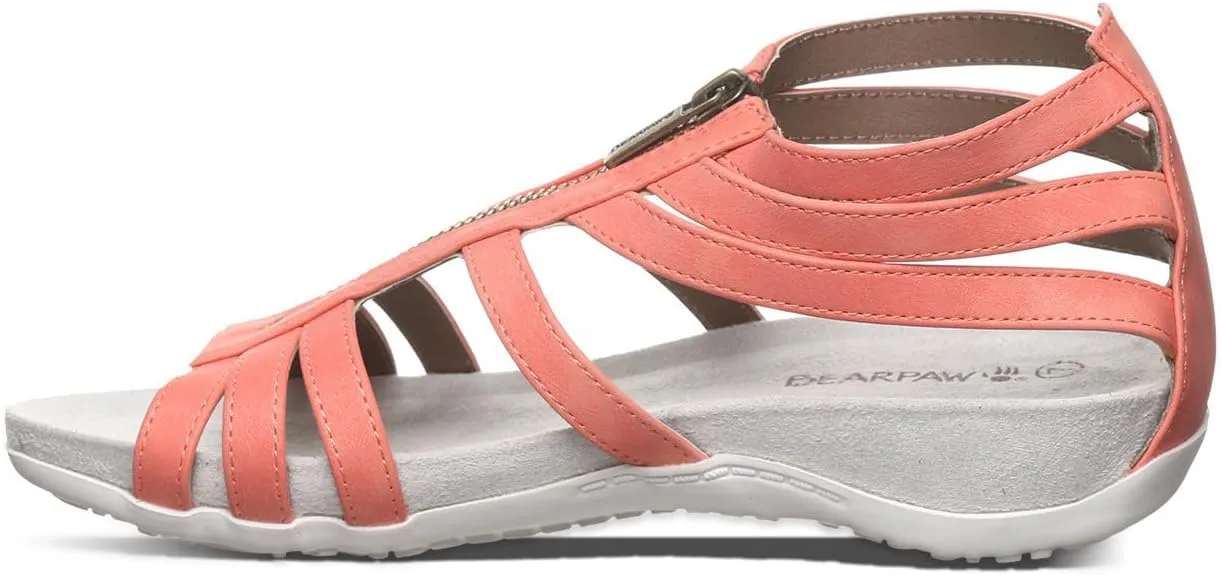BEARPAW Women's Ronda Sandal | Women's Sandal | Women's Shoe | Comfortable & Lightweight | Multiple Colors & Sizes