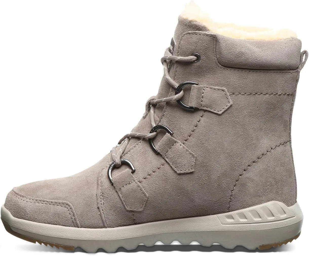BEARPAW Womens Tyra Faux Fur Lined Suede Winter & Snow Boots