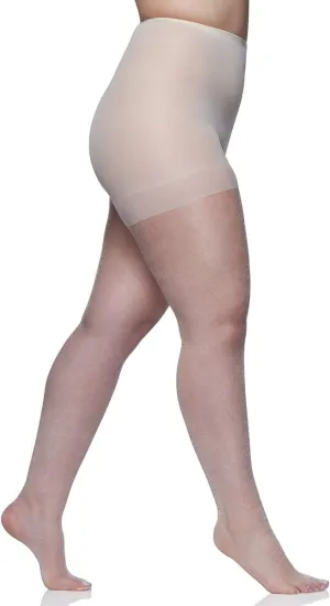 Berkshire womens Plus-size Queen Ultra Sheer Control Top Pantyhose