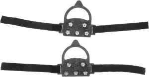 BESPORTBLE Outdoor Tooth Ice Cleats for Shoes and Boots Non Slip Climbing Spikes for Snow and Ice Durable Traction Grippers for Hiking and Winter Walking