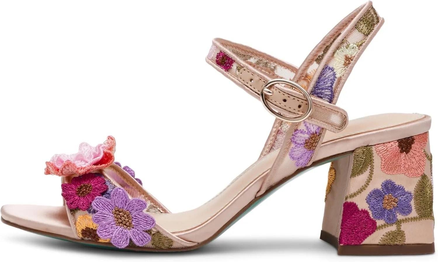 Betsey Johnson Women's Blare Heeled Sandal