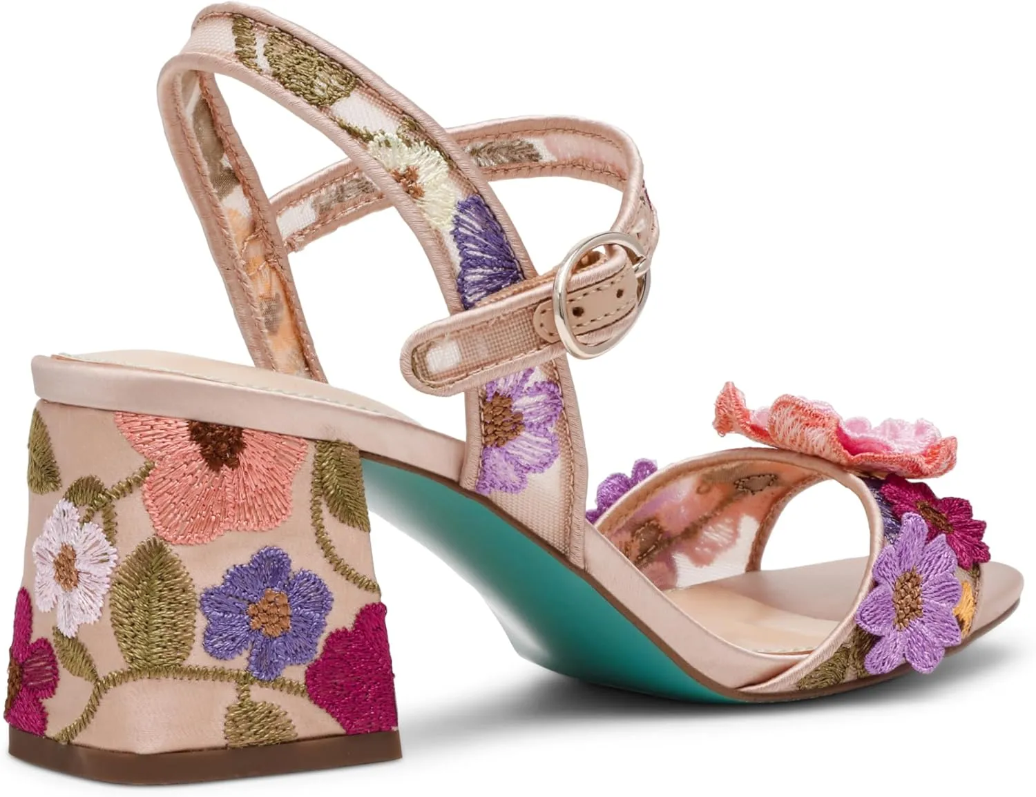 Betsey Johnson Women's Blare Heeled Sandal
