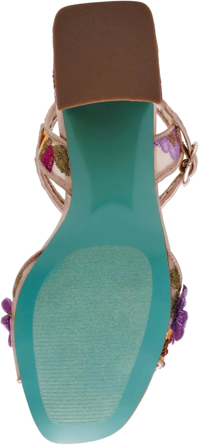 Betsey Johnson Women's Blare Heeled Sandal