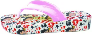 Betty Boop Women's Flip Flop Sandal Thong