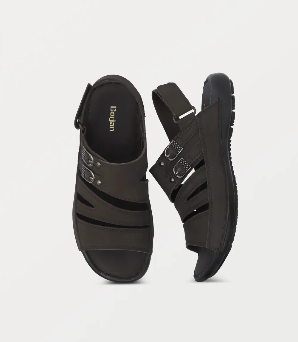 BM6920-ESPRESSO-Men Sandal