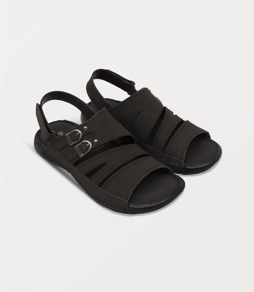 BM6920-ESPRESSO-Men Sandal
