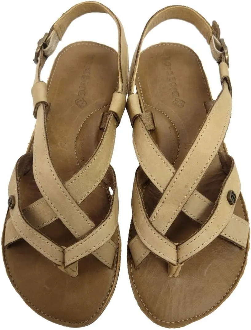 BoraBora Praia da Pipa | Women's Leather Sandal Prime Brazilian Style Comfortable Adjustable Strappy