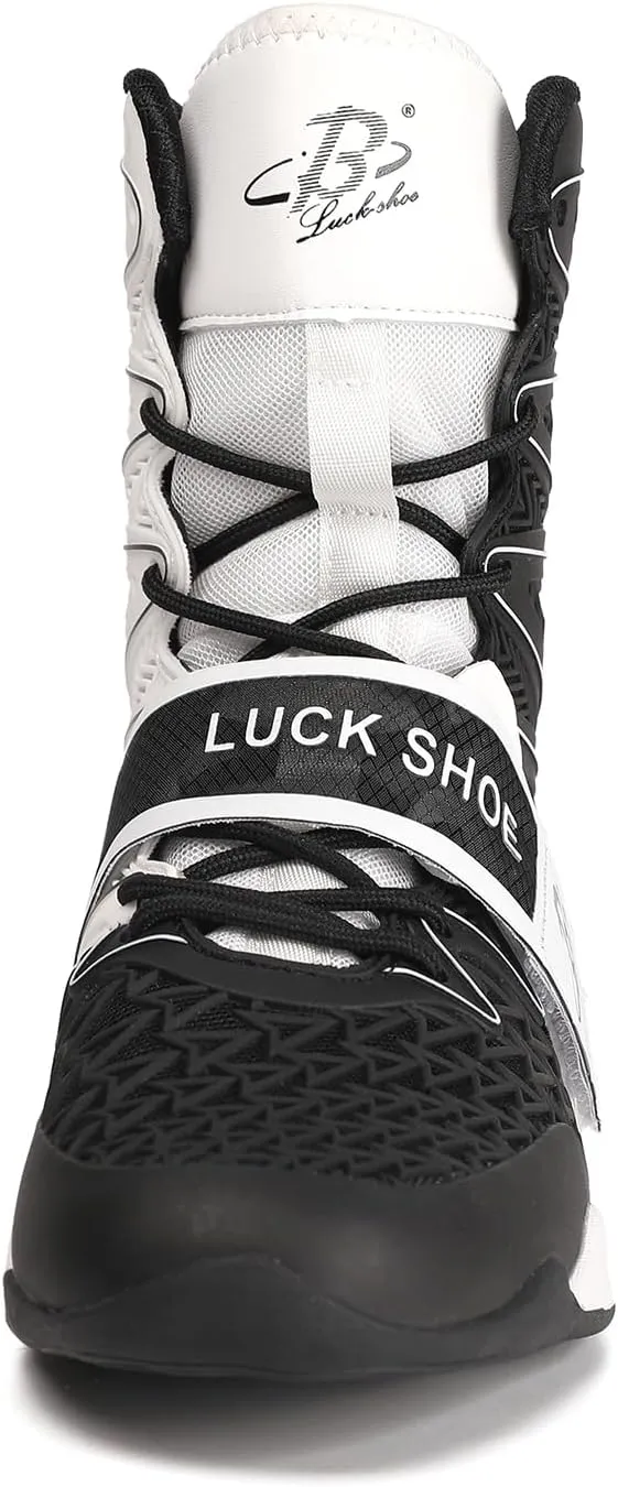 Boxing Shoes for Men High Top Gym Shoes Fighting Sports Training Footwear LS308