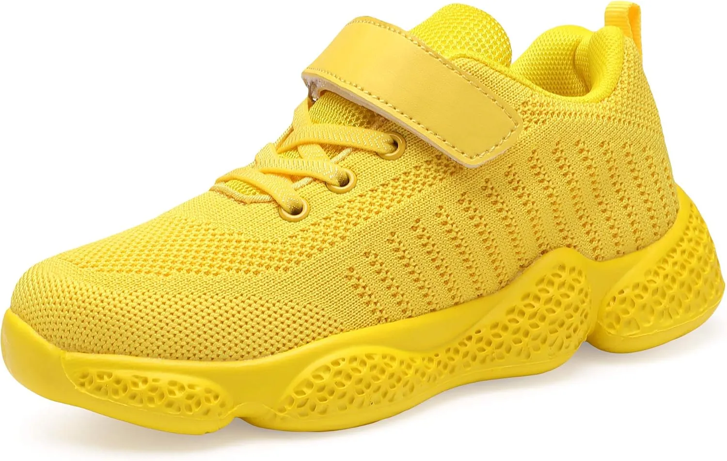 Boys Girls Sneakers Knitted Mesh Sports Shoes Breathable Lightweight Running Shoes for Kids Fashion Athletic Casual Shoes (Little/Big)