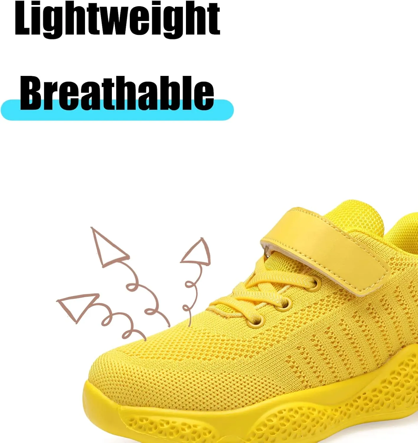 Boys Girls Sneakers Knitted Mesh Sports Shoes Breathable Lightweight Running Shoes for Kids Fashion Athletic Casual Shoes (Little/Big)