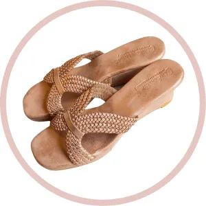 BRAID BLUSH SQUARE  2''