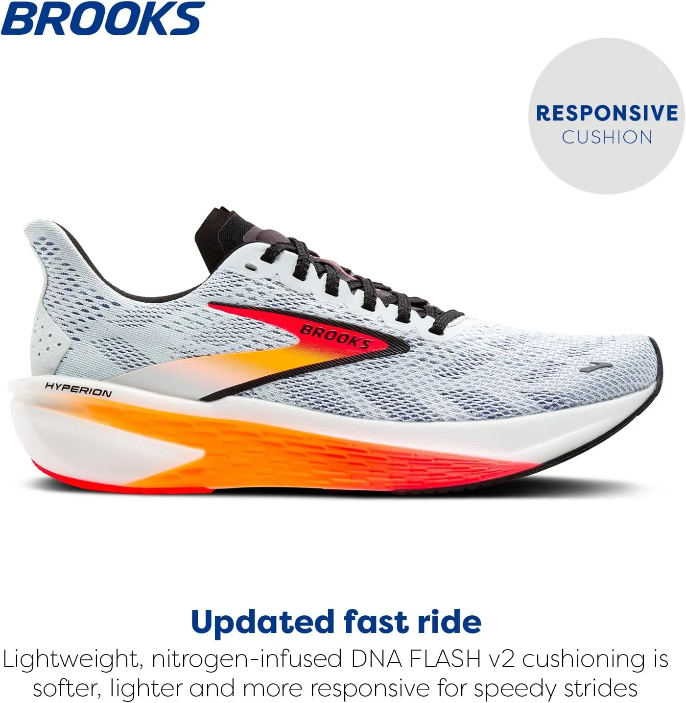 Brooks Men’s Hyperion 2 Neutral Running Shoe