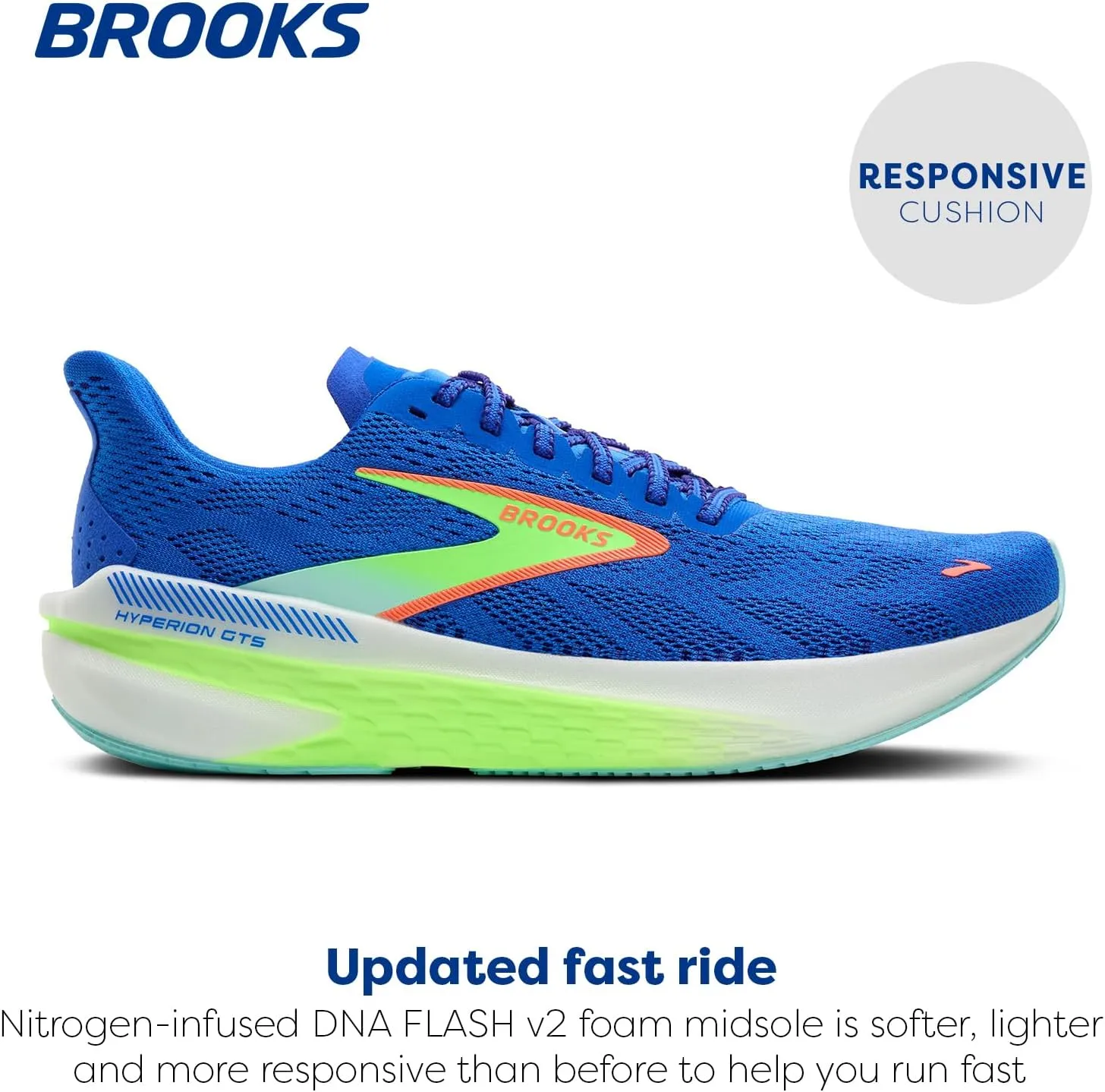 Brooks Men’s Hyperion GTS 2 Supportive Running Shoe