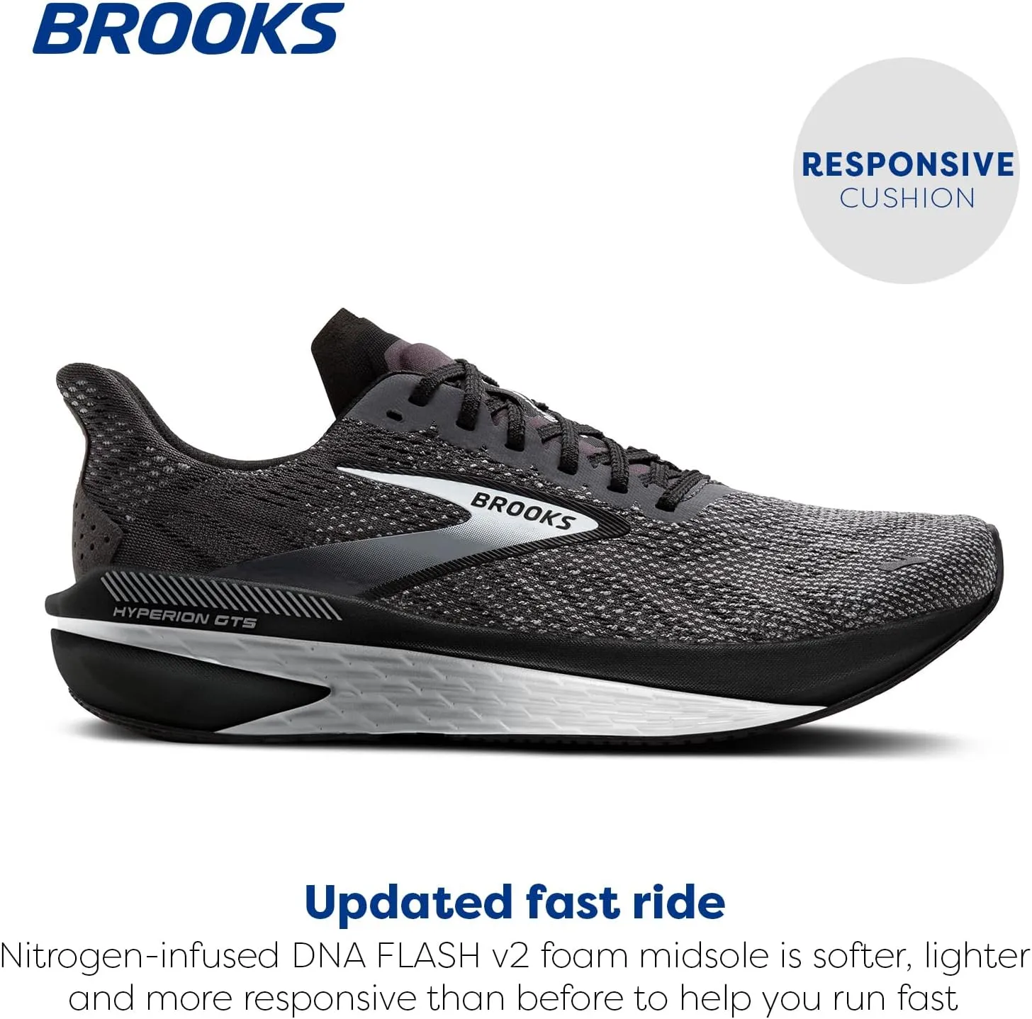 Brooks Women’s Hyperion GTS 2 Supportive Running Shoe