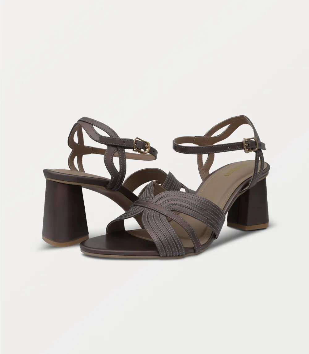 BW10408-PEWTER-Women Sandal Heels