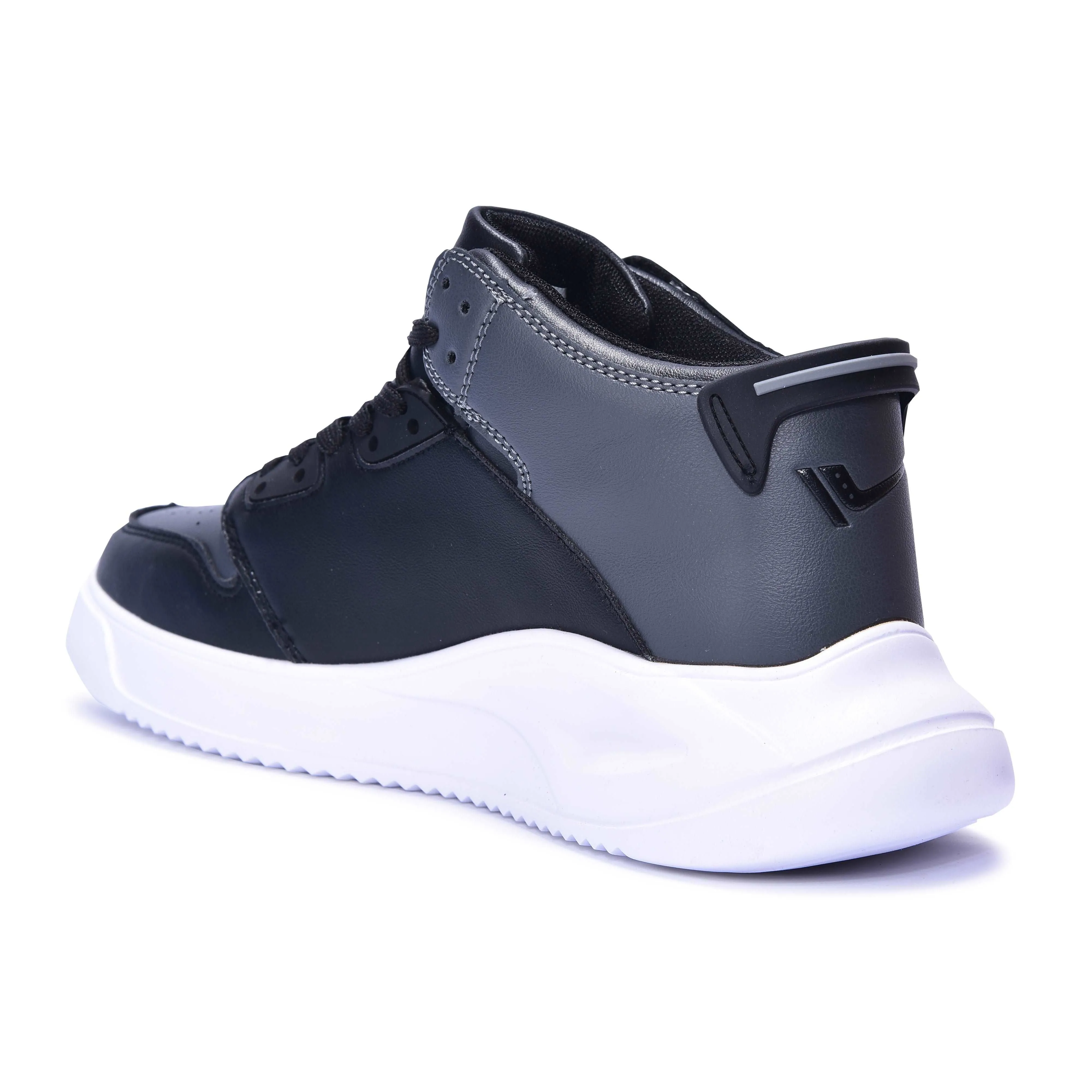 Calcetto Lightweight Casual Men'S Sneakers Shoes CLT-0974 Black Grey